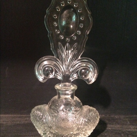 Art Deco Glass Perfume Bottle